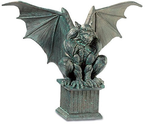 Katerina Prestige HF1540 Figurine Gargoyle on Pedestal