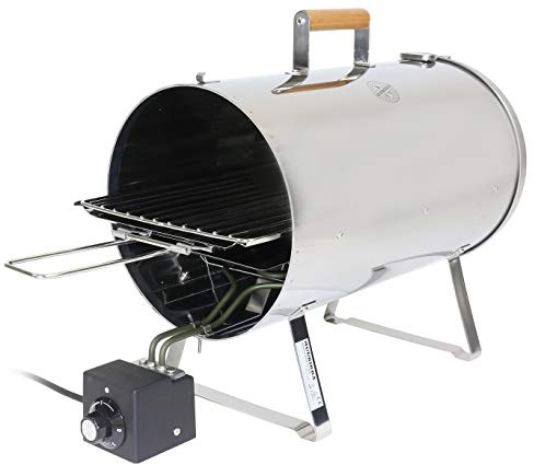 MUURIKKA - Forno per affumicatura Pro 1100 W regolabile, compatto, in acciaio inox, per pesce e carne
