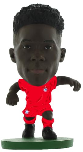 SoccerStarz SOC1491 Bayern Munich Alphonso Davies (Classic Kit) /Figures
