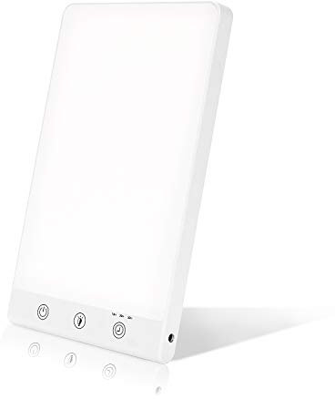 EINFEBEN Daylight - Lampada da giorno 11000 lux, luce solare, portatile, con 3 livelli di velocità, funzione memoria, timer, luce diurna, senza raggi UV