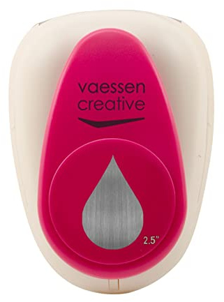 Vaessen Creative Motivstansare jumbo + vattendrop Ø 6,35 cm