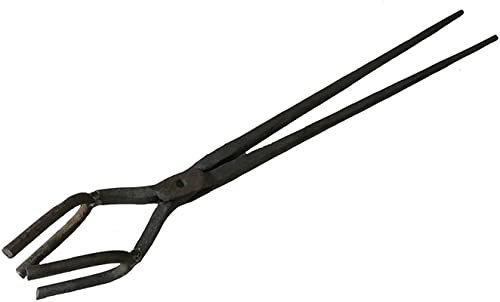 Tenazas de herrero,Tenaza de forja Ponga de 300 mm de herrero Tonksmith Tonks Four Jaw Blacksmith Tonks for Blacksmith Forge Blacksmith's Tong For Engineer Blacksmith Forge