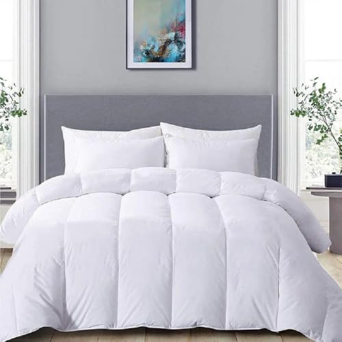 Couette Hiver Super Chaude 500 g/m² - Fabrication française - Garnissage synthétique Fibre Creuse – Lavable en Machine