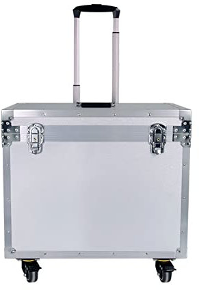 Werkzeugkiste Rollbarer Werkzeugkasten for den Außenbereich, Komfort-Teleskopgriff und Räder, multifunktionale Werkzeugkasten-Organizer und Aufbewahrung for Werkzeuge, Teile werkzeugkasten (Size : Sm