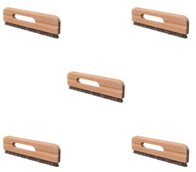 Adoorniequea 5er-Set Tapetenbürste Haushalt Pferdehaarbürste für TV-Bildschirm Möbel Kamin