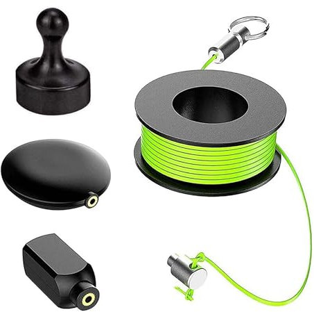 Extracteur de câble magnétique, système de guidage de câble magnétique, tire-fil magnétique, aide efficace pour différentes surfaces et tuyaux (section A)