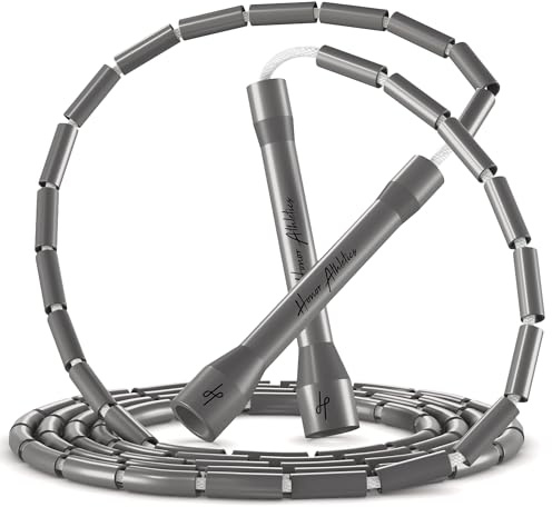 Honor Athletics 2.0 Perlen-Springseil – Verstellbar mit unzerbrechlichen Griffen & bruchsicheren Perlen für effektives Fitnesstraining
