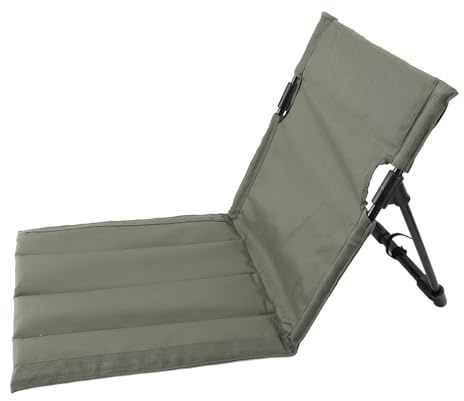 Fockety Ultraleichter Camping-Klappstuhl mit Rückenlehne, Tragbarer Campingstuhl, Stadionsitz, Stadionstuhl, Outdoor-Entspannungsstuhl mit Aufbewahrungstasche für