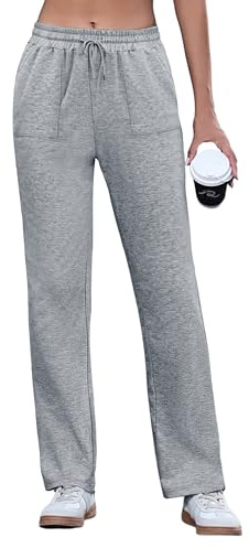 Uniexcosm Pantalon De Sport Long en Coton Pantalons pour Femme Pantalon Jogging Femme Pantalon De Survêtement d'hiver