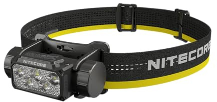 Nitecore HC70 UHE LED Stirnlampe 1600 Lumen, USB-C, 156m Reichweite
