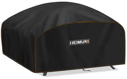 HEIMUNI Fundas Barbacoa Exterior Impermeable, Funda Barbacoa 84x60x32cm | Funda para Barbacoa Funda Parrilla 420D Oxford Cubierta Barbacoa Exterior para Weber Q200/Q2000/Q220/Q2200/Q240/Q2400