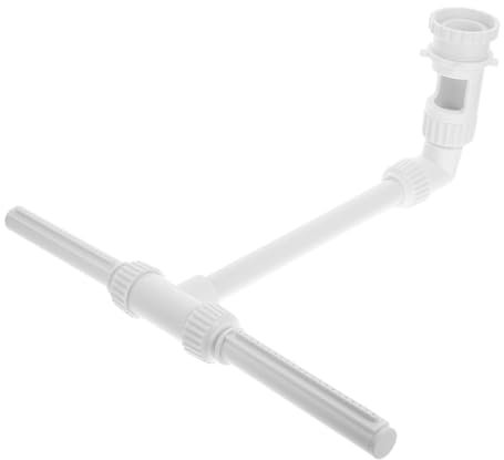 Toyvian Double Tête De Fontaine pour Piscine Accessoires De Jet Eau Élégant pour Ponds Et Jardins Support Robuste Et Tubes Stables pour Décoration Aquatique Unique
