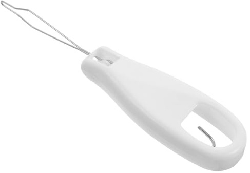 Beaupretty Aiuto per Vestirsi Tiralampo 2 in 1 per Anziani, Strumento di Assistenza per Cerniere Posteriori, Portatile e Leggero, Supporto per Giacche e Abiti, Ausilio per Mobilità Ridotta