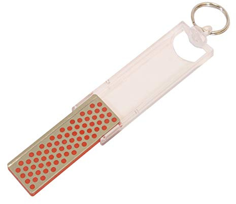 DMT Affûteur diamant pêcheur Mini-Sharp également pour les hameçons, fin, 70 mm, FF70F
