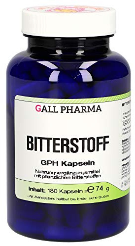 Gall Pharma Bitterstoff GPH Kapseln, 1er Pack (1 x 180 Stück)