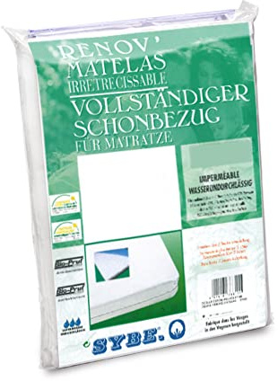 Linnea Housse de Matelas imperméable Céline 140x190cm Matelas 16 à 20cm