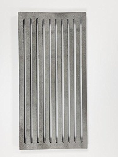 Leda Griglia per cenere, 40 x 20 cm + 1 accendino Rotthues