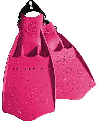 DiveSystem Tech Fin Flossen Technische Gummi, Pink, LXL (EU 43 – 44)
