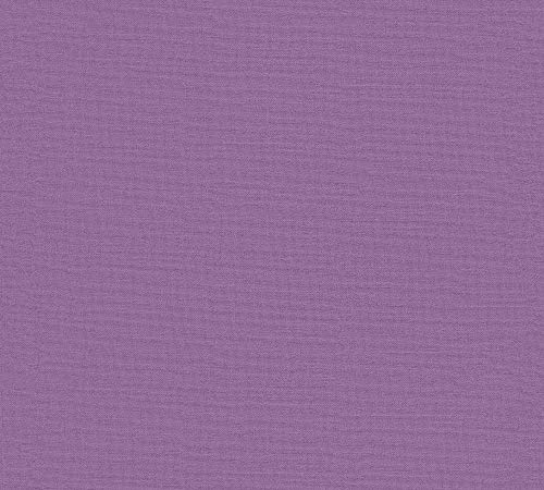 A.S. Création Vliestapete Linen Style Tapete Uni 10,05 m x 0,53 m lila Made in Germany 367615 36761-5