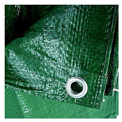 Green Heavy Duty Waterproof Tarpaulin Strong Ground Sheet Cover Tarp (1.5m x 2m)