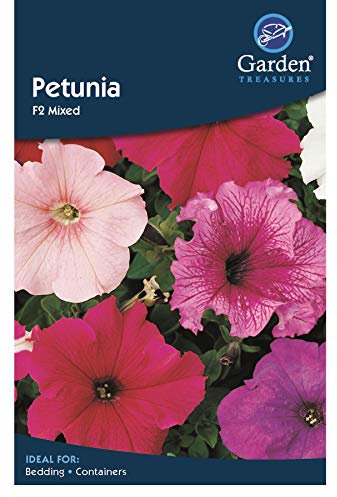 Garden Treasures Petunia F2 Mixed Seeds Grow Your Own Flowers