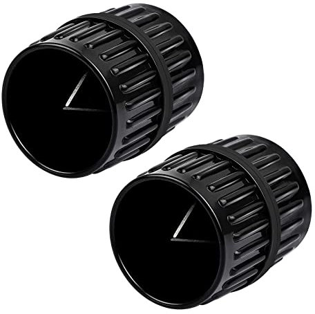 2 Pezzi Strumento Di Sbavatura Per Tubi,DBAILY Alesatore Universale Grandi Dimensioni Tubi 5-40mm Per Tubi Interni Ed Esterni Essere Utilizzato Per Tubo Di Rame Tubo Metallico Deburring (Nero)