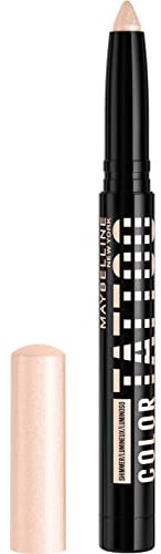 Maybelline New York, Stick Multi-Uso 3in1, Ombretto+Matita+Primer, 24h di Tenuta, Per Infiniti Look, Sguardo Super Intenso, Color Tattoo Eye Stix, I Am Shining