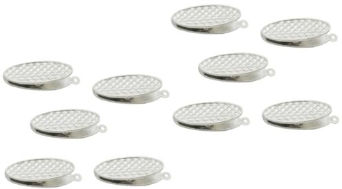 BESTonZON 10stücke Teiliges Serviettenclip Zinklegierung Mit Kette Praktischer Serviettenhalter Für Restaurant Zuhause Und Reisen Leicht Und Tragbar Mit Verstellbarem Design