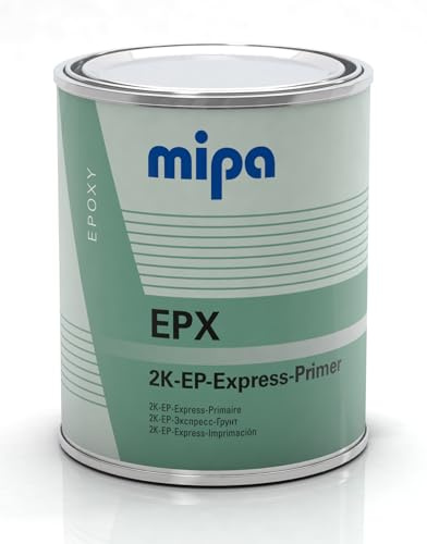 MIPA 2K-EP-Expressprimer EPX - NiN-Füller, 1 Liter Grundierung Grau