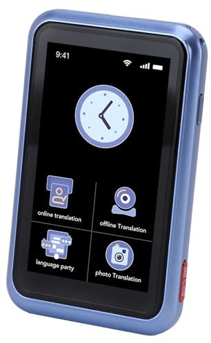 Sprachübersetzergerät, Bidirektionale Sprachübersetzung, 138 Sprachen, 3,0-Zoll-Touchscreen, HD-, Rauschunterdrückung, WLAN-Verbindung, für das Lernen Im Reisegeschäft