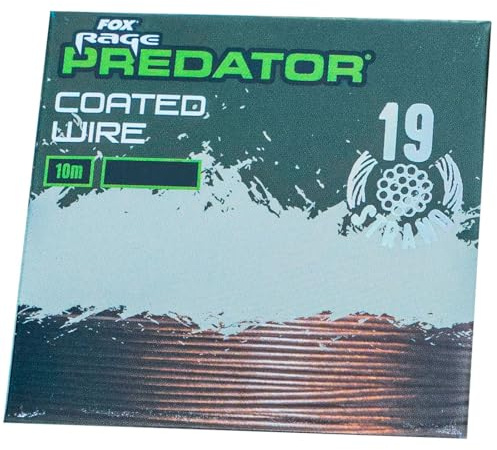 Fox Rage Predator 19-Strand Coated Wire - 10m Stahlvorfach, Tragkraft:21kg / 46lb