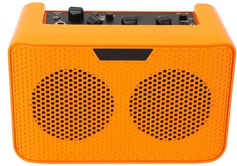 Amplificateur de Guitare électrique, Haut-Parleur D'Ampli de Guitare Portable BT 10 W avec Effet de Retard, Prise pour écouteurs 3,5 Mm, Contrôle du Volume, Mini Ampli de Guitare