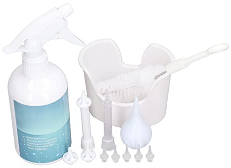 Srliya Lavage D'irrigation des Oreilles, Kit de Nettoyage des Oreilles Sûr et Doux pour Les âges, Articles Ménagers Pratiques et Permettant de Gagner du Temps avec du Plastique et du