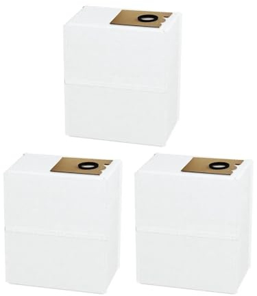 RIMBILIE Compatible for Lefant, M2 PRO/M2 Plus/OKP L3/M3 Base Station Dust Bag Vacuum Clenaer Replacement Spare Parts 3PCS(M3)