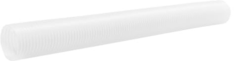 Gatuida Tunnel Tubulaire Pliable pour Hamster et Petits Animaux, Tube en Plastique Transparent Blanc, Taille Moyenne, Jouet D’entraînement pour Cage à Hamster, Cachette Ludique