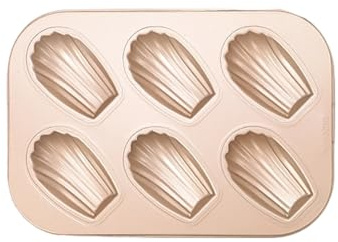 Nonstick Scallops Shape Madeleine Cake Baking Mold 6/12 Cavity Carbon Steel Oven Safe Kitchen Bakeware Dessert Tray Pan Home Baking Tool