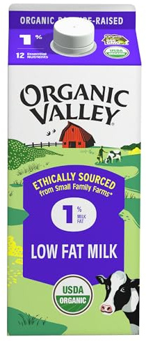 Organic Valley Ultra Pasteurized Lowfat Organic 1% Milk