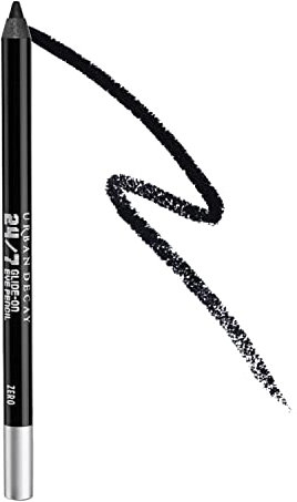 Urban Decay 24/7 Glide-On Eye Pencil, Award-Winning, Waterproof & Smudge-Proof Eyeliner, Intense Long-Wear Colour, Ultra-Creamy & Blendable Formula, Zero Zealous Black, 1.2g