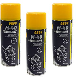 MANNOL Multifunktionskreichöl Universalöl Rostlöser M-40 3 Stück á 400 ml
