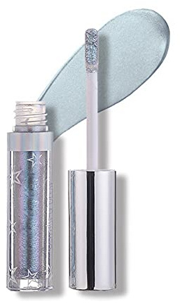 Allbestaye Langlebig Glänzend Glitter Shimmer Flüssiger Lidschatten Stift Wasserfest Metallic Pigmente Make-up