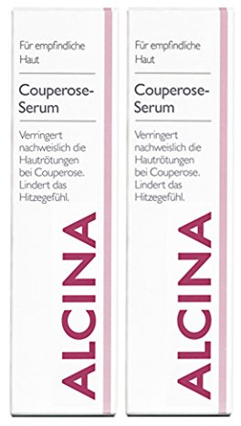 2er S Couperose Serum Pflegende Kosmetik Alcina Verringert nachweislich die Hautrötungen bei Couperose je 30 ml = 60 ml