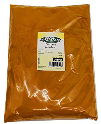 MIBA Curcuma Kurkuma Pulver | 1KG | Hochwertige Qualität