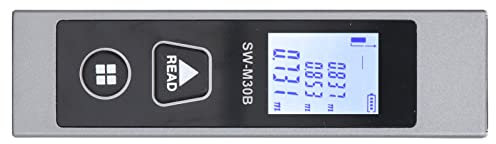 Laser Measure, Digital Display Laser Meter High Accuracy Aspheric Optical Focusing Lens for Construction