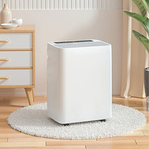 Deshumidificador inteligente de aire eléctrico 900 pies cuadrados. Ft 62 Pint, Purificador de iones negativos para absorbentes de humedad de baño en sótano