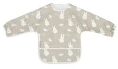 Jollein 029-869-67091 Bavoir imperméable à manches Motif Miffy & Snuffy Olive