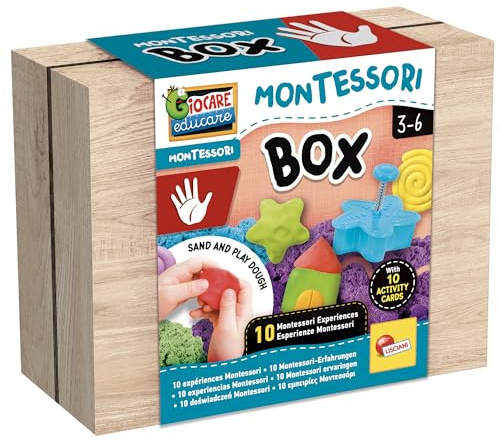 Liscianigiochi- Montessori Box Touch, 105441, Multicolore