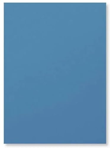 Tarjeta de color azul brillante, 300 g/m², perfecta para proyectos caseros, artes, manualidades, diseño de tarjetas y decoración, totalmente reciclable, paquete de 30 (A3 (297 x 420 mm), milímetros)