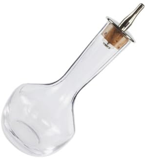 Alipis Glas Absinth Dispenser Mit Deckel Kleiner Kristallbehälter Für Whiskey Bier Vodka Tragbar Für Bar Party Mixer-getränkeflasche Zufallsfarbe Verschluss