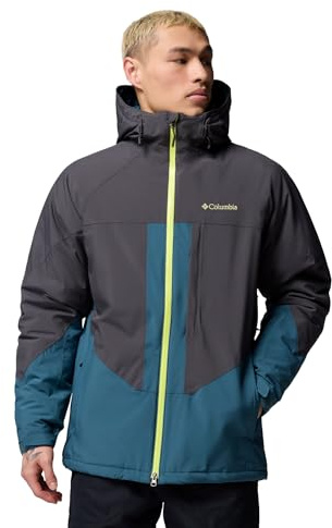 Columbia Powder Prime Chaqueta, Fabricada para Resistir los Elementos, Ofrece Calidez, Ajuste Personalizable, Amplio Almacenamiento - Hombre