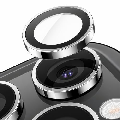 TORRAS für iPhone 15 Pro/15 Pro Max Kameraschutz ProLens Air, Schwarz | Bruchsicherer Militärgrad [0 Staub, 0 Blasen] Kratzfest & Sturzsicher HD-Klare Kamera schutz 9H+ Härte & Einfache Montage